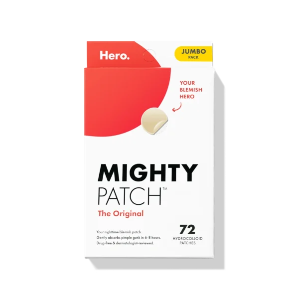 Mighty Patch™ Original – Hydrocolloid Acne Pimple Patch (36 Count) | Vegan & Cruelty-Free